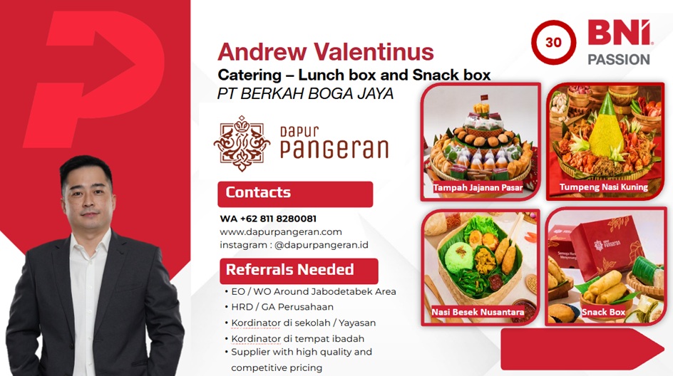 Bread offer from ANDREW VALENTINUS